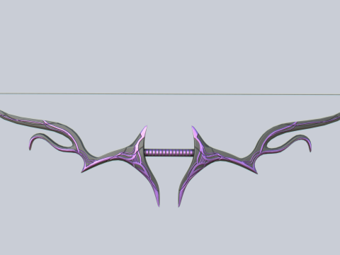 Fantasy bow 3Dモデル