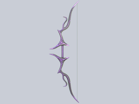 Fantasy bow 3Dモデル
