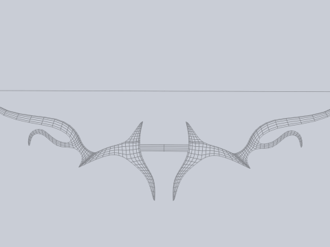 Fantasy bow 3Dモデル