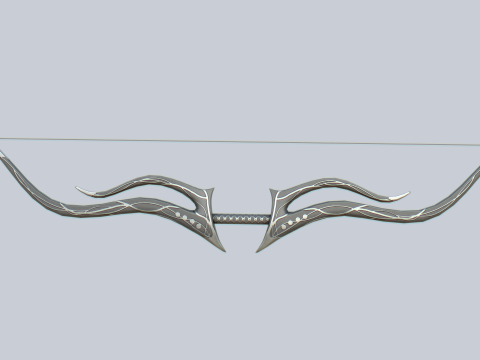 Fantasy bow 3D Модель