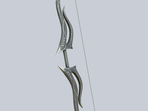 Fantasy bow 3D Модель