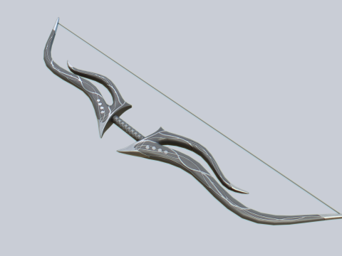 Fantasy bow 3D Модель