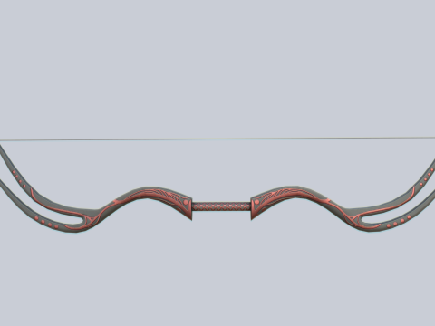 Fantasy bow 3D Модель