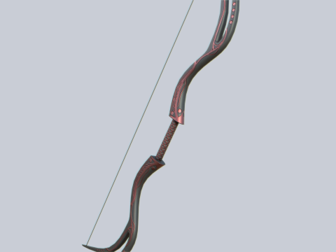 Fantasy bow 3D Модель