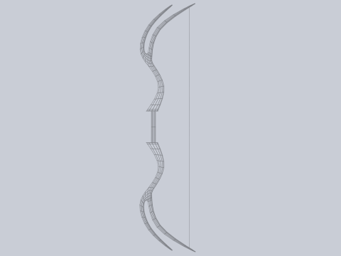 Fantasy bow 3D Модель