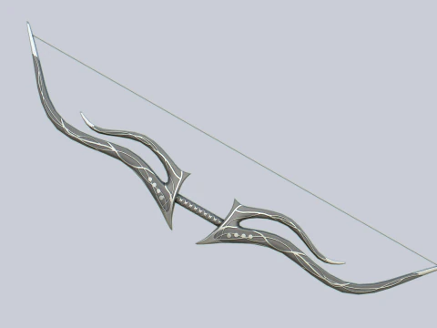 Collezione fiocchi fantasia Modello 3D