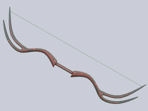 Collezione fiocchi fantasia Modello 3D