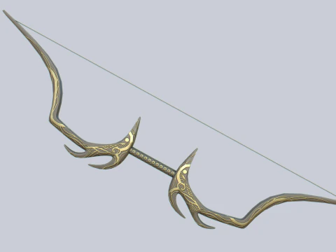 Collezione fiocchi fantasia Modello 3D