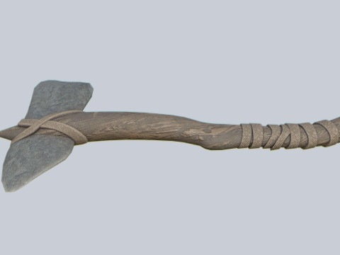 Caveman weapon 3D 모델