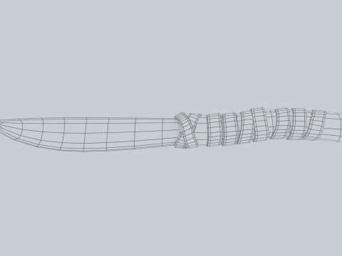 Caveman weapon 3D मॉडल