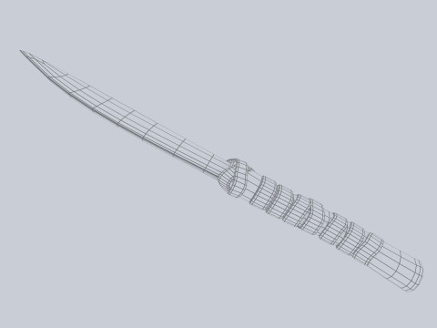 Caveman weapon 3D मॉडल