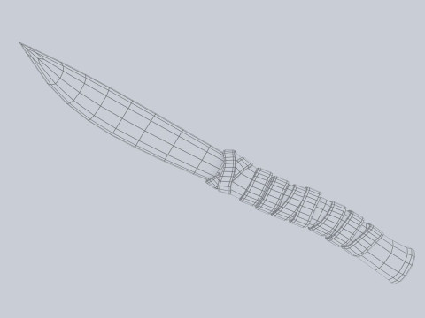 Caveman weapon 3D मॉडल