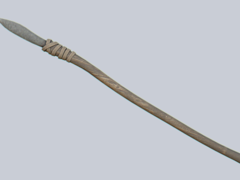 Caveman weapon Modelo 3D
