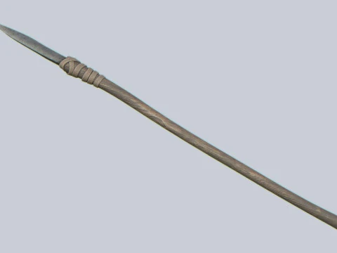 Caveman weapon 3D Model