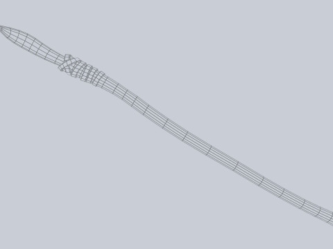 Caveman weapon Model 3D