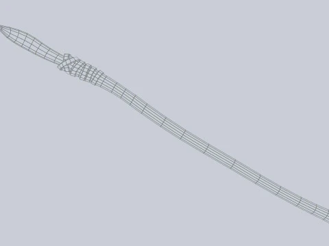 Caveman weapon 3D Model