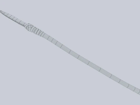 Caveman weapon 3D Model