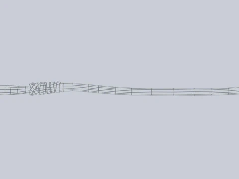 Caveman weapon 3D Model