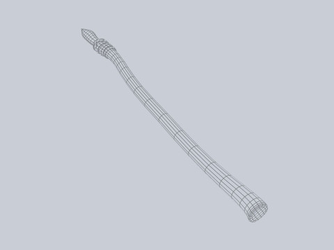 Caveman weapon Model 3D