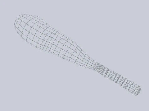 穴居人武器 3D 模型