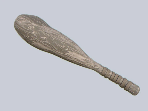 穴居人武器 3D 模型