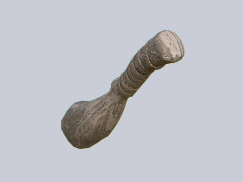 穴居人武器 3D 模型