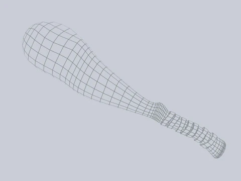 穴居人武器 3D 模型