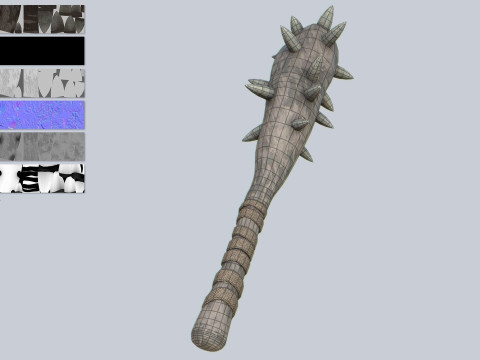 Caveman weapon Modelo 3D