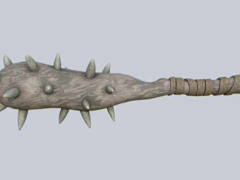 Caveman weapon 3D Model