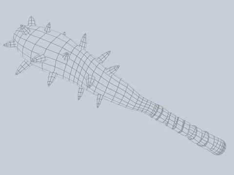 Caveman weapon 3D Model