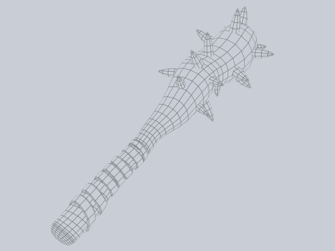 Caveman weapon Modelo 3D