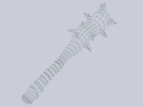 Caveman weapon 3D Model