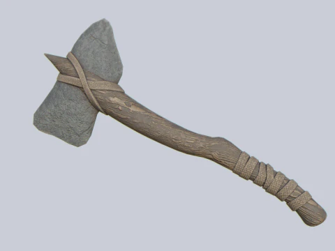 Cole&ccedil;&atilde;o de armas do homem das cavernas Modelo 3D