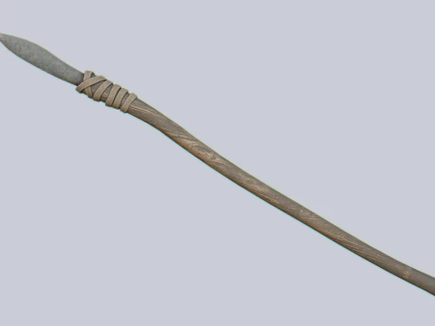 Cole&ccedil;&atilde;o de armas do homem das cavernas Modelo 3D