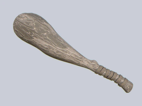 Cole&ccedil;&atilde;o de armas do homem das cavernas Modelo 3D