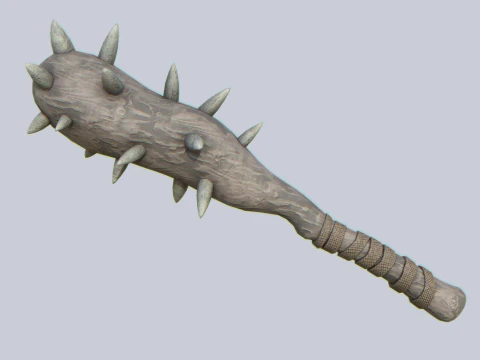 Cole&ccedil;&atilde;o de armas do homem das cavernas Modelo 3D