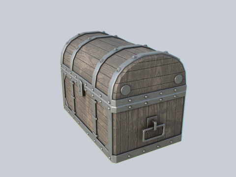 Treasure chest 3D Модель