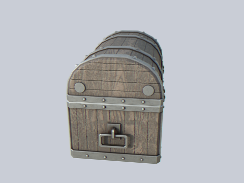 Treasure chest 3D Модель