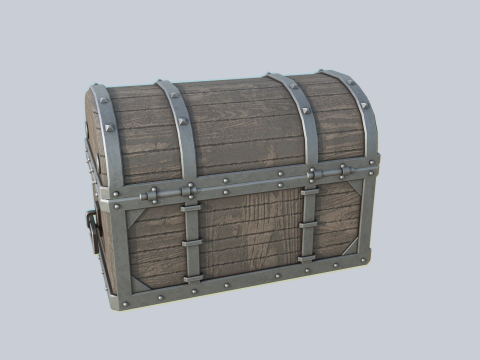 Treasure chest 3D Модель