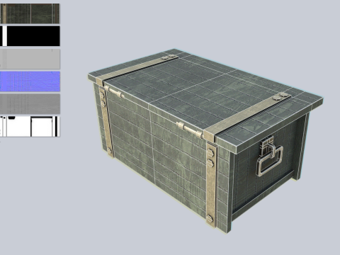Treasure chest 3D 模型
