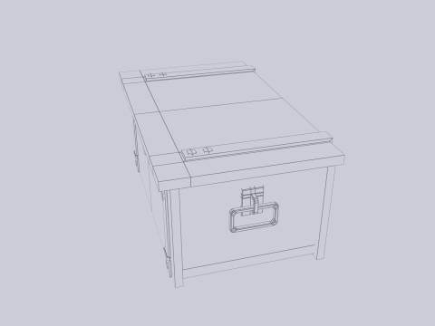 Treasure chest 3D 模型