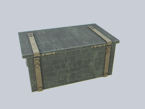Treasure chest 3D 模型