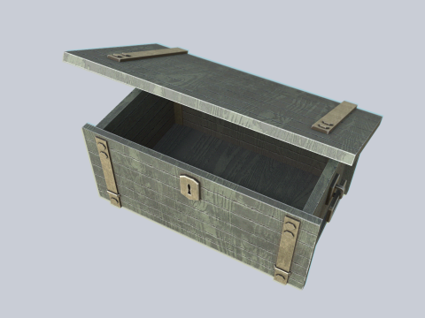 Treasure chest 3D 模型