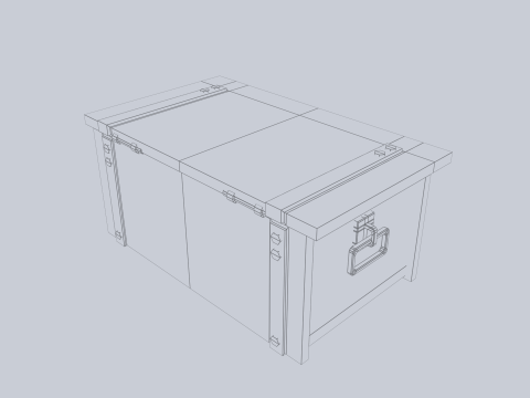 Treasure chest 3D 模型