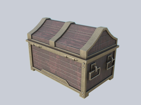 Treasure chest 3D 模型