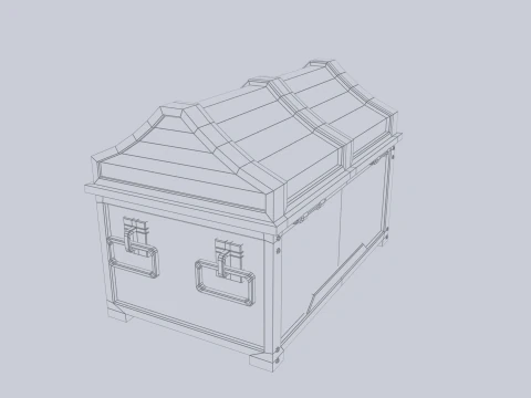 Treasure chest 3D Model