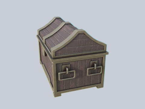 Treasure chest 3Dモデル