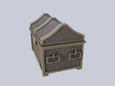 Treasure chest 3D Model