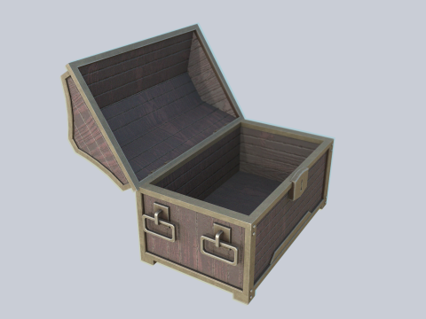 Treasure chest 3Dモデル