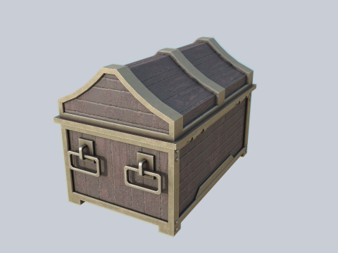 Treasure chest 3Dモデル